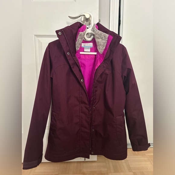 Columbia 3 way Interchange Jacket- water resistant - Picture 2 of 4